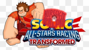 Wreck It Ralph All Stars Racing Transformed Logo By - Sonic All Stars Racing Transformed