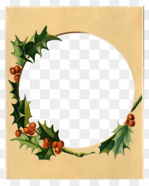 Vintage, Antique, Frame, Christmas, Xmas, Holidays - Christmas Border Ideas