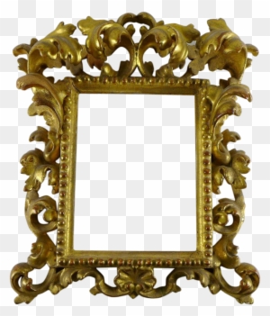 Antique Italian Gilt Carved Wood Rococo Frame Sold - Rococo Frames ...