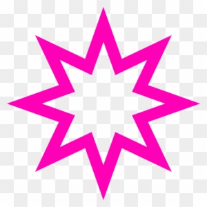 Pink Star Clip Art At Clker Com Vector Clip Art Online - Star Outline
