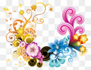 Vector Images For Photoshop Download - Colorful Swirl Designs Png