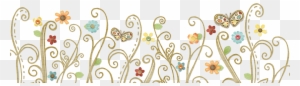 Mm Mm Mm Good Spring Frame Wreath - Flower Bottom Border Transparent