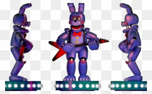 Transparent Resource Clipart - Fnaf 6 Rockstar Bonnie, HD Png Download ,  Transparent Png Image - PNGitem