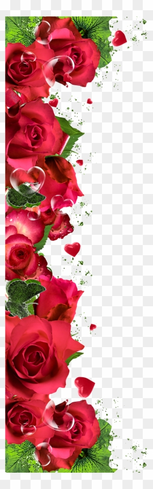 Wallpaper Patterns, Wallpaper Backgrounds, Iphone Wallpapers, - Rose Flower Border Png