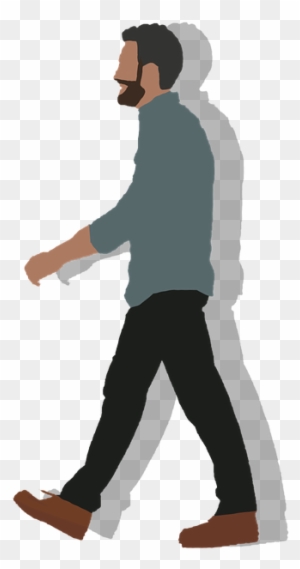 Walk Transparent - Walking Man Png Gif - Free Transparent PNG Clipart