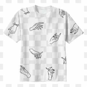 Harry Styles Inspired Hand Shirt $38 - Illustration