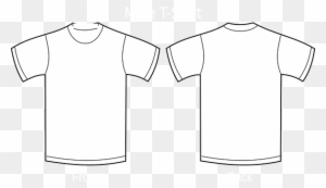 T-shirt Shirt White Clothing Clothes Fashi - Button Up Shirt Template