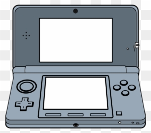 Handheld 3d Game System Clipart Play To Win Study Become - Video Game Console Clipart