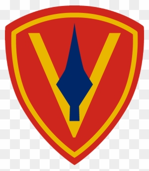 U S Marine Corps Shoulder Sleeve Insignia World War - Marine Corps 5th Division