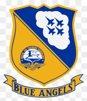 Thunderbird 1 Reflects On U - Us Navy Blue Angels Logo