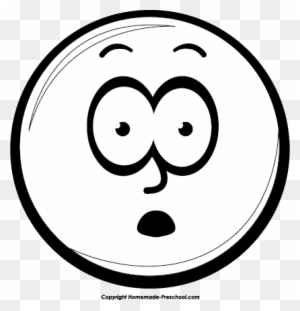 mad face clipart black and white