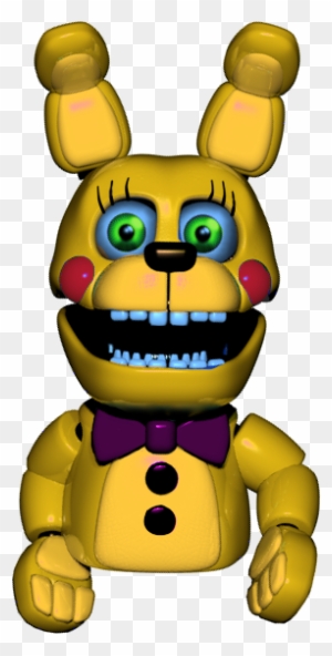 The Joy Of Creation Fan Made Ignited Spring Bonnie - Joy Of Creation  Animatronics - Free Transparent PNG Clipart Images Download