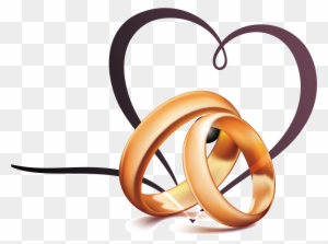 Wedding Ring Diamond Jewellery - Heart Wedding Ring Png