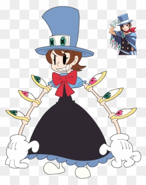 Peacock Trucy By Xyless - Transparent Peacock Hat Skullgirls