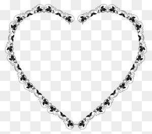 Free Image On Pixabay - Border Frame Black And White Love