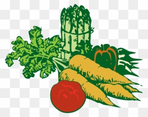Free Png,logo,coloring Pages Market Clipart - Vegetable Garden Clipart