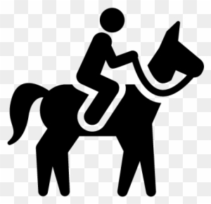 Horse Riding Vector - Horse Riding Icon