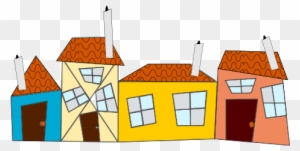 Free To Use Public Domain Houses Clip Art - Crazy House Clipart
