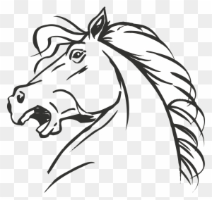 1923 In Horse Head Png Clipart - Horse Head