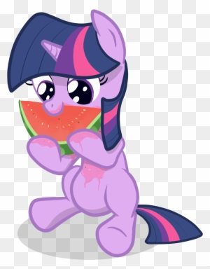 Twilight Sparkle Pinkie Pie Rainbow Dash Derpy Hooves - My Little Pony Eating Fruit