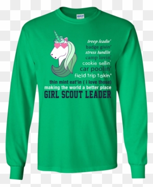 Leader Making The World A Better Place Girl Scouts - Girl Scout Leader Shirt