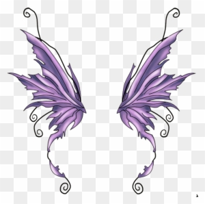 Fairy Tattoos Png Transparent Images - Butterfly Wings Tattoo Flash