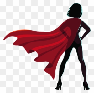 Invisible Resources - Super Woman Silhouette Png