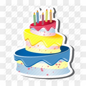 Birthday Cake Icons No Attribution Image - Happy Birthday Cake Icon