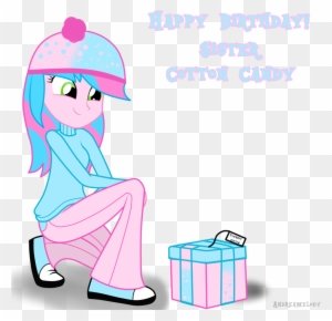 Happy Birthday Cotton Candy By Andreasemiramis Happy - Cotton Candy Equestria Girls