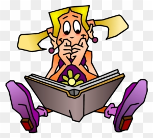 Reading Clipart - Facts On World Book Day