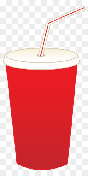 Clip Art Picture Soda Pop Cup - Movie Drink Clip Art - Free Transparent