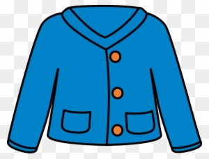 Blue Cardigan - Blue Jacket Clip Art - Free Transparent PNG Clipart ...