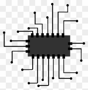 Chip Png Clipart - Integrated Circuit Icon Png