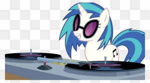 Vinyl Scratch By Varuuna - Dj Pon 3 Gif