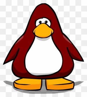 Dark Red From A Player Card - Club Penguin Ninja Mask