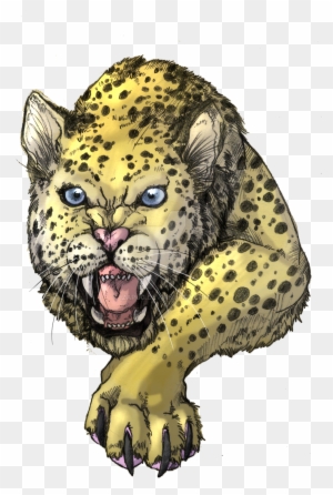 Drawn Leopard Angry - Angry Leopard Png Drawn Leopard Angry - Angry Leopard Png