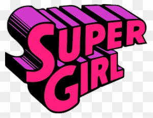 Supergirl Pink Girl Superwoman Purple Quotes - Sticker Tumblr Overlay Png