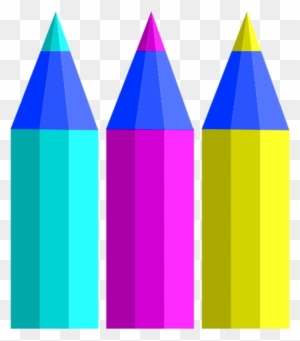 Colored Pencils Clipart - Color Pencils Vectors