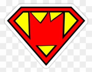 Cool Superman Symbol Clipart Superman Logo Sticker - H In Superman Logo