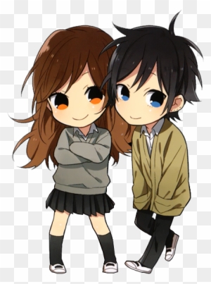 Izumi Miyamura And Hori Kyoko - Chibi Boy And Girl - Free Transparent PNG Clipart Images Download Izumi Miyamura And Hori Kyoko - Chibi Boy And Girl - Free Transparent PNG Clipart Images Download