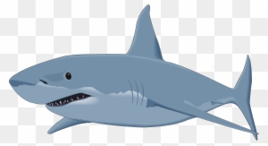Tiger Shark Clipart Mouth Open Clip Art - Great White Shark Clip Art