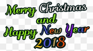 Medium Image - Happy Christmas And Happy New Year 2018