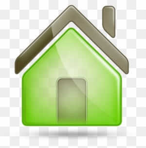 Download Png Image Report - Green Home Icons For Website