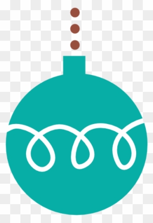 Christmas Ball Icon - Christmas Icon Png Flat