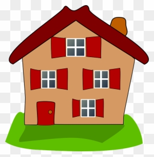 Cartton House 17, Buy Clip Art - House With 4 Windows Clipart Cartton House 17, Buy Clip Art - House With 4 Windows Clipart