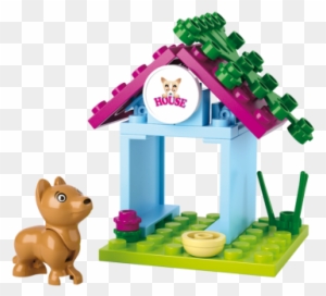 Sluban Dog House M38-b0513 - Sluban Building Blocks Girls Dream Serie Dog House
