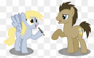 My Little Pony Friendship Is Magic Wallpaper Titled - Doctor Who And Derpy