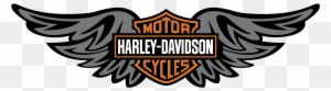 Harley Davidson Logo Silhouette At Getdrawings Com - Harley Davidson Logo With Wings