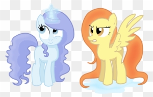 Decprincess, Magic, Oc, Oc Only, Pegasus, Pony, Safe, - Unicorn And Pegasus My Little Pony