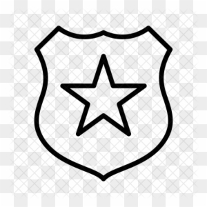 Police Badge Icon - Police Badge Icon
